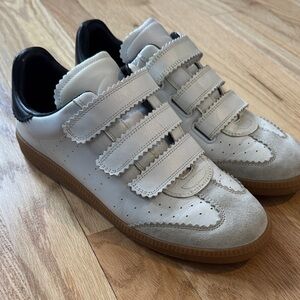 Isabel Marant Velcro Sneakers, Size 40